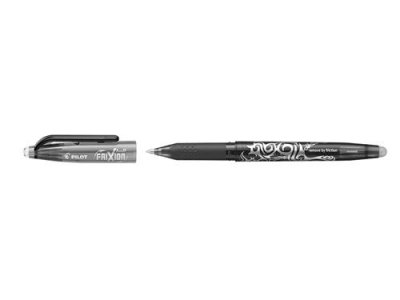 PILOT  Lot de 3 Stylos Roller FRIXION BALL Gel Pointe Fine Noir