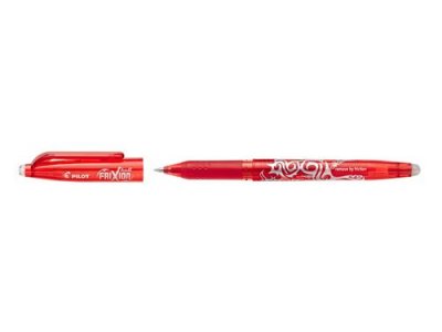 PILOT  Lot de 5 Stylos Roller FRIXION BALL Gel Pointe Fine Rouge