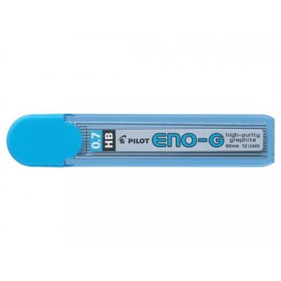 PILOT  Lot de 6 Etuis de 12 Mines ENO-G 0,7 mm Extra R&eacute;sistante HB