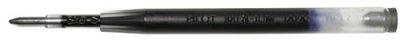 PILOT  Lot de 6 Recharges stylo bille BRFN Pte moy. 1 mm Noir