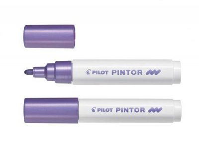 PLOT Pilot Marqueur &Agrave; Pigment Pintor, Medium, Violet M&eacute;tallique