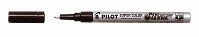 PILOT  Marqueur permanent Pointe extra fine Argent