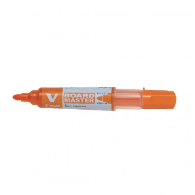 PILOT  Marqueur V BOARD MASTER, pointe ogive, moyen, orange
