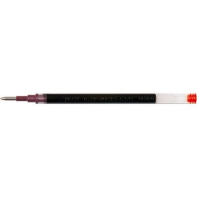PILOT  Recharge pour stylo encre gel BLS-G2-10, rouge - Lot de 12