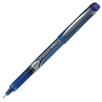PILOT  Roller V-7 Grip - Bleu 12 Unit&eacute;s