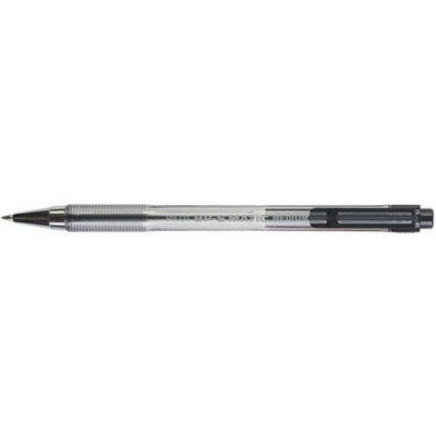 PILOT  Stylo &agrave; bille r&eacute;tractable BPS-Matic Medium, noir - Lot de 12