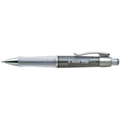 PILOT  Stylo &agrave; bille r&eacute;tractable V&eacute;ga, M, noir - Lot de 3