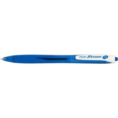 PILOT  Stylo &agrave; bille REXGRIP BEGREEN, r&eacute;tractable, bleu - Lot de 10