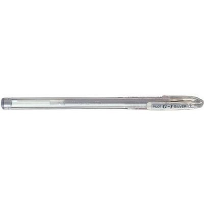 PILOT  Stylo &agrave; encre gel G1 M&eacute;tal, argent - Lot de 11