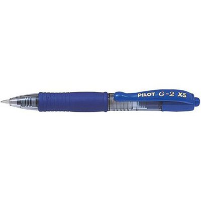 PILOT  Stylo roller &agrave; encre gel G2 XS7 PIXIE, bleu - Lot de 8