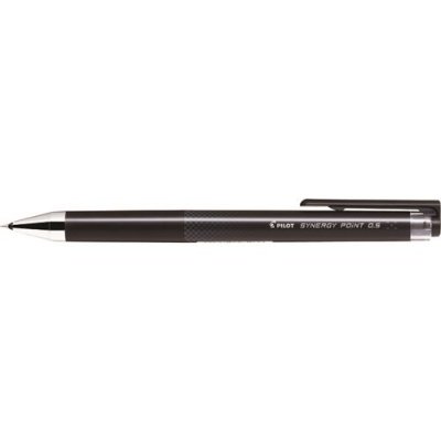 PILOT  Stylo roller SYNERGY POINT 0.5, noir - Lot de 5