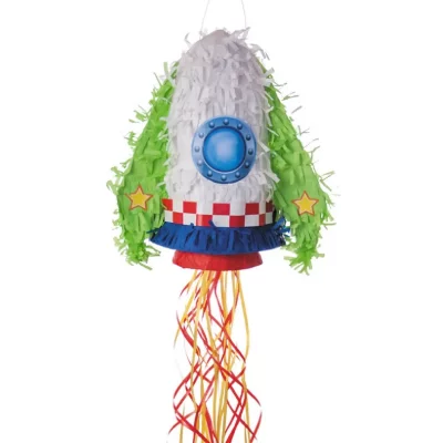 PARTYPRO Pi&ntilde;ata en forme de fus&eacute;e spatiale