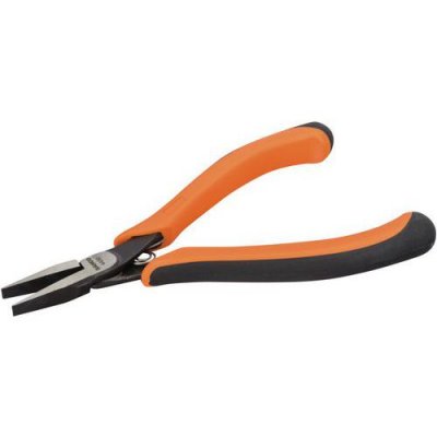BAHCO Pince &Agrave; Bec Plat Ergo Poign&eacute;e Bimati&egrave;re Et Phosphat&eacute;e 135mm