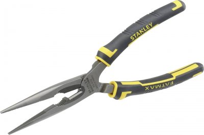 STANLEY Pince &agrave; becs 1/2 ronds longs  FATMAX - 200 mm