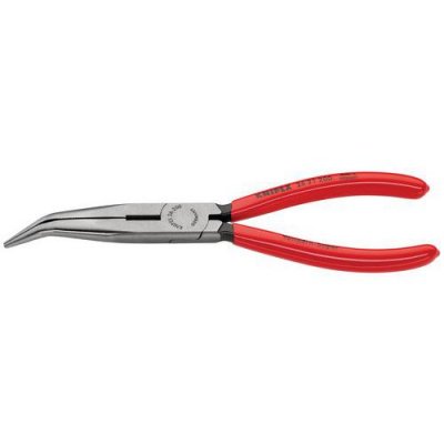 KNIPEX Pince &Agrave; Becs Demi-ronds 200mm Coud&eacute;s - Gainage Pvc - T&ecirc;te Polie