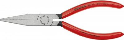 KNIPEX Pince &Agrave; Becs Longs Plats - 160mm - Gainage Pvc - T&ecirc;te Polie