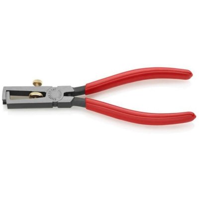 KNIPEX Pince &Agrave; D&eacute;nuder 160mm Avec Ressort - Gainage Pvc - T&ecirc;te Polie