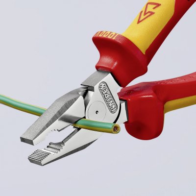 KNIPEX Pince &Agrave; Forte D&eacute;multiplication 180mm - Chrom&eacute;e - Isol&eacute;e 1000v