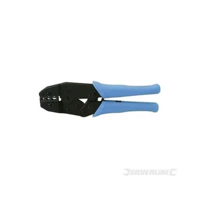 SILVERLINE Pince &agrave; sertir &agrave; cliquet, 220 mm, 220 Mm