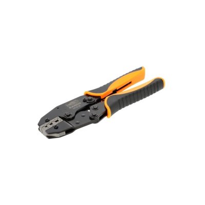 BAHCO Pince &agrave; sertir &agrave; cliquet pour connecteurs tubulaires 6 AWG-16 AWG