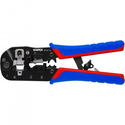 KNIPEX Pince &Agrave; Sertir Fiches Rj45 Blind&eacute;es Et Non Blind&eacute;es (8 P&ocirc;les)