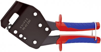 KNIPEX Pince &Agrave; Sertir Les Profil&eacute;s M&eacute;talliques Avec Ressort - 250mm