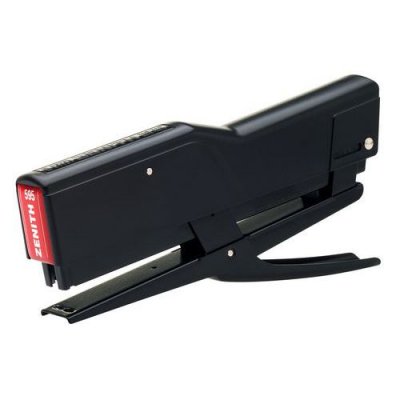 ZENITH Pince agrafeuse 595 en acier pour agrafes 24/6-8/26/6-8. Coloris Noir