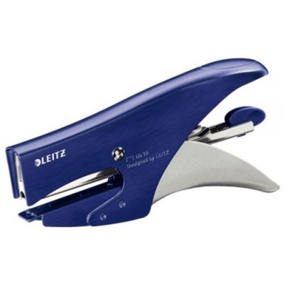 LEITZ Pince-agrafeuse  Style En Bo&icirc;te Bleu