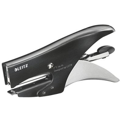 LEITZ Pince-agrafeuse  Style En Bo&icirc;te Noir
