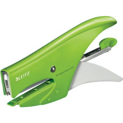 LEITZ Pince Agrafeuse Wow - Bo&icirc;te - Vert - 