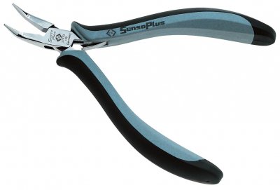C.K Pince bec courb&eacute; ESD-2 135mm . T3767D 120
