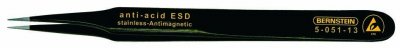 BERNSTEIN TOOLS FOR ELECTRONICS Pince brucelle CMS Bernstein 5-051-13 2 SA-ESD pointue 120 mm 1 pc(s)