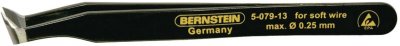 BERNSTEIN TOOLS FOR ELECTRONICS Pince brucelle de d&eacute;coupe Bernstein 5-079-13 115 mm 1 pc(s)
