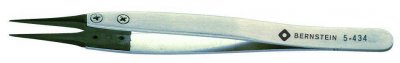 BERNSTEIN TOOLS FOR ELECTRONICS Pince brucelle de pr&eacute;cision Bernstein 5-434 125 mm 1 pc(s)