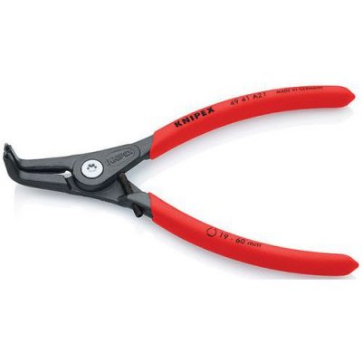 KNIPEX Pince Circlips Ext&eacute;rieurs R&eacute;glable Coud&eacute;e &Agrave; 90&deg; De 19 &Agrave; 60mm -165mm