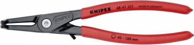 KNIPEX Pince Circlips Int&eacute;rieurs Coud&eacute;e &Agrave; 90&deg; R&eacute;glable De 40 &Agrave; 100mm - 210mm