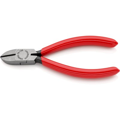 KNIPEX Pince Coupante De C&ocirc;t&eacute; 125mm - T&ecirc;te &Eacute;troite - Pvc - Finition Polie