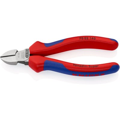 KNIPEX Pince Coupante De C&ocirc;t&eacute; 140mm - T&ecirc;te &Eacute;troite - Bi-mati&egrave;re - Polie