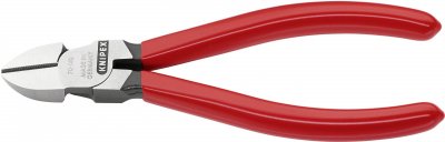 KNIPEX Pince Coupante De C&ocirc;t&eacute; 140mm - T&ecirc;te &Eacute;troite - Pvc - Finition Polie