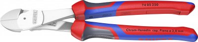 KNIPEX Pince Coupante De C&ocirc;t&eacute; D&eacute;multipli&eacute;e 250mm - Bi-mati&egrave;re - Chrom&eacute;e