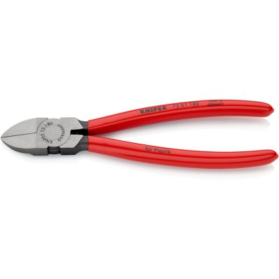 KNIPEX Pince coupante de c&ocirc;t&eacute; pour plastique 180MM  71 01 180