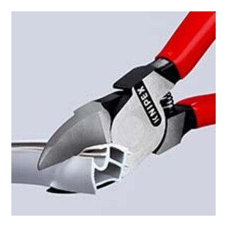 KNIPEX Pince Coupante De C&ocirc;t&eacute; Pour Plastique Avec Ressort 160mm - Gainage Pvc