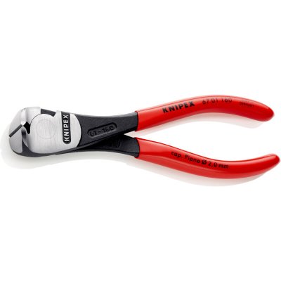 KNIPEX Pince Coupante Devant &Agrave; Forte D&eacute;multiplication 160mm - Pvc - 64 Hrc