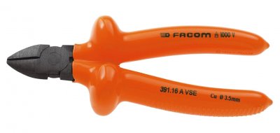 FACOM Pince coupante diagonale 1000V VSE 160mm -  - 391.16AVSE