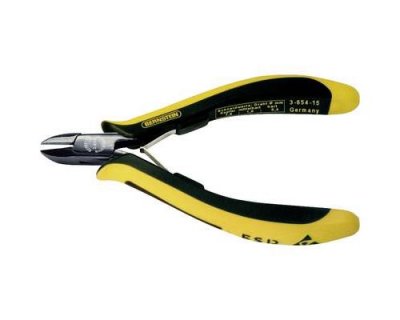 BERNSTEIN TOOLS FOR ELECTRONICS Pince coupante diagonale avec facette Bernstein 3-654-15 125 mm