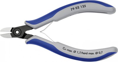 KNIPEX Pince coupante diagonale avec facette  79 02 125 125 mm