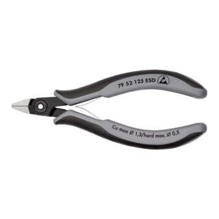  Pince coupante diagonale avec facette Knipex 79 52 125 ESD 125 mm