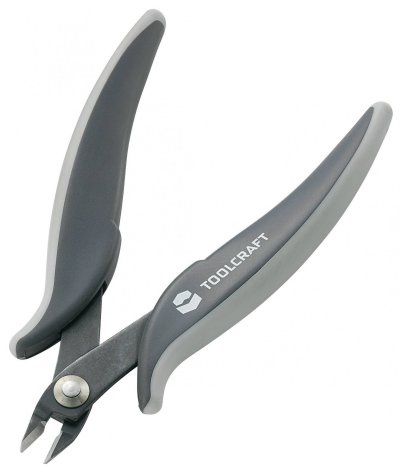 TOOLCRAFT Pince coupante diagonale sans facette  816744 128 mm