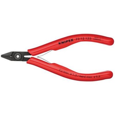 KNIPEX Pince Coupante &Eacute;lectro De C&ocirc;t&eacute; 125mm - Ressort Et Serre-fils - Pvc
