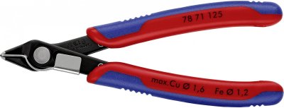 KNIPEX Pince Coupante &Eacute;lectronique Super Knips&reg; 125mm - Gainage Bi-mati&egrave;re